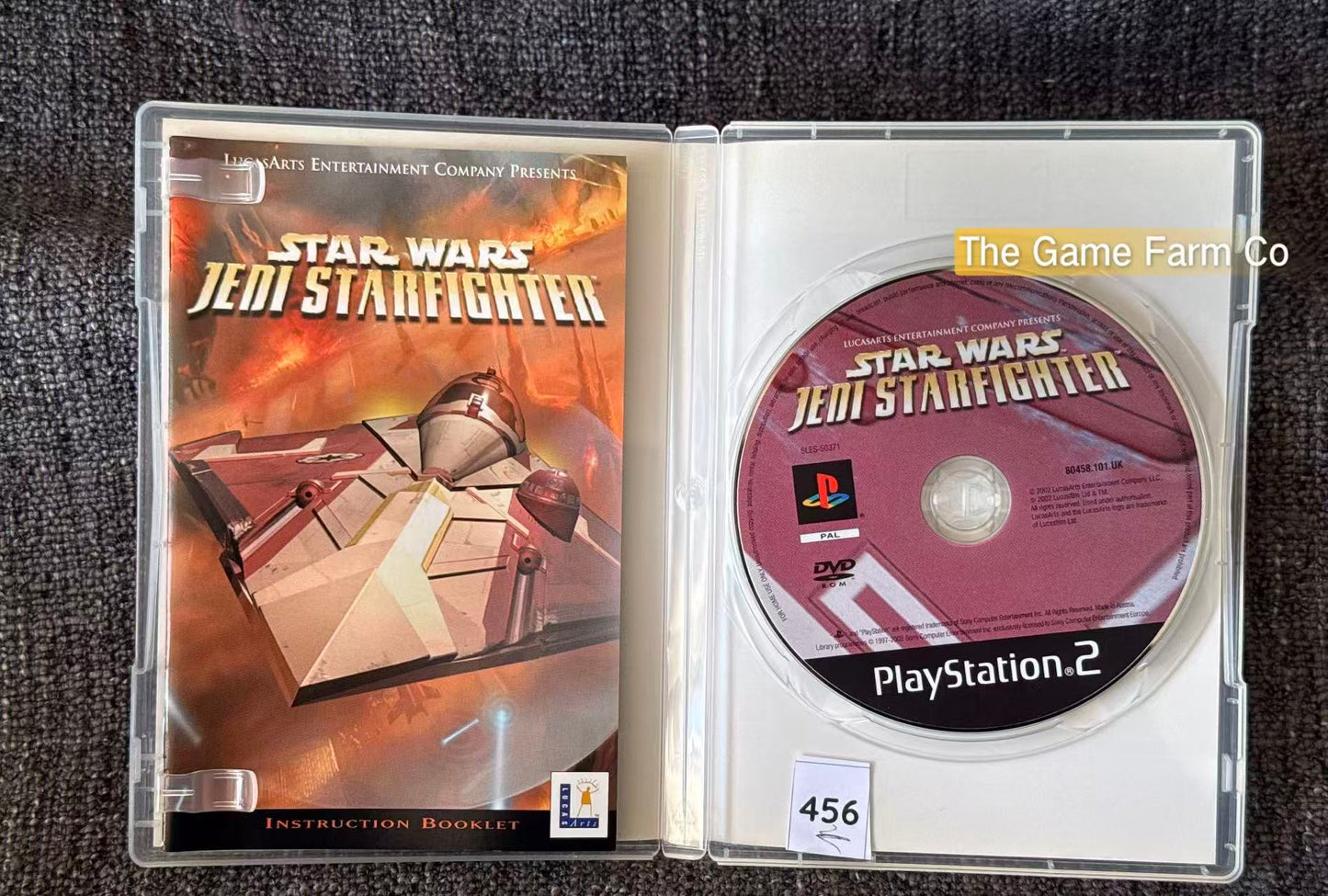 Star Wars: Jedi Starfighter PS2 Physical Game CIB PAL Tested Used