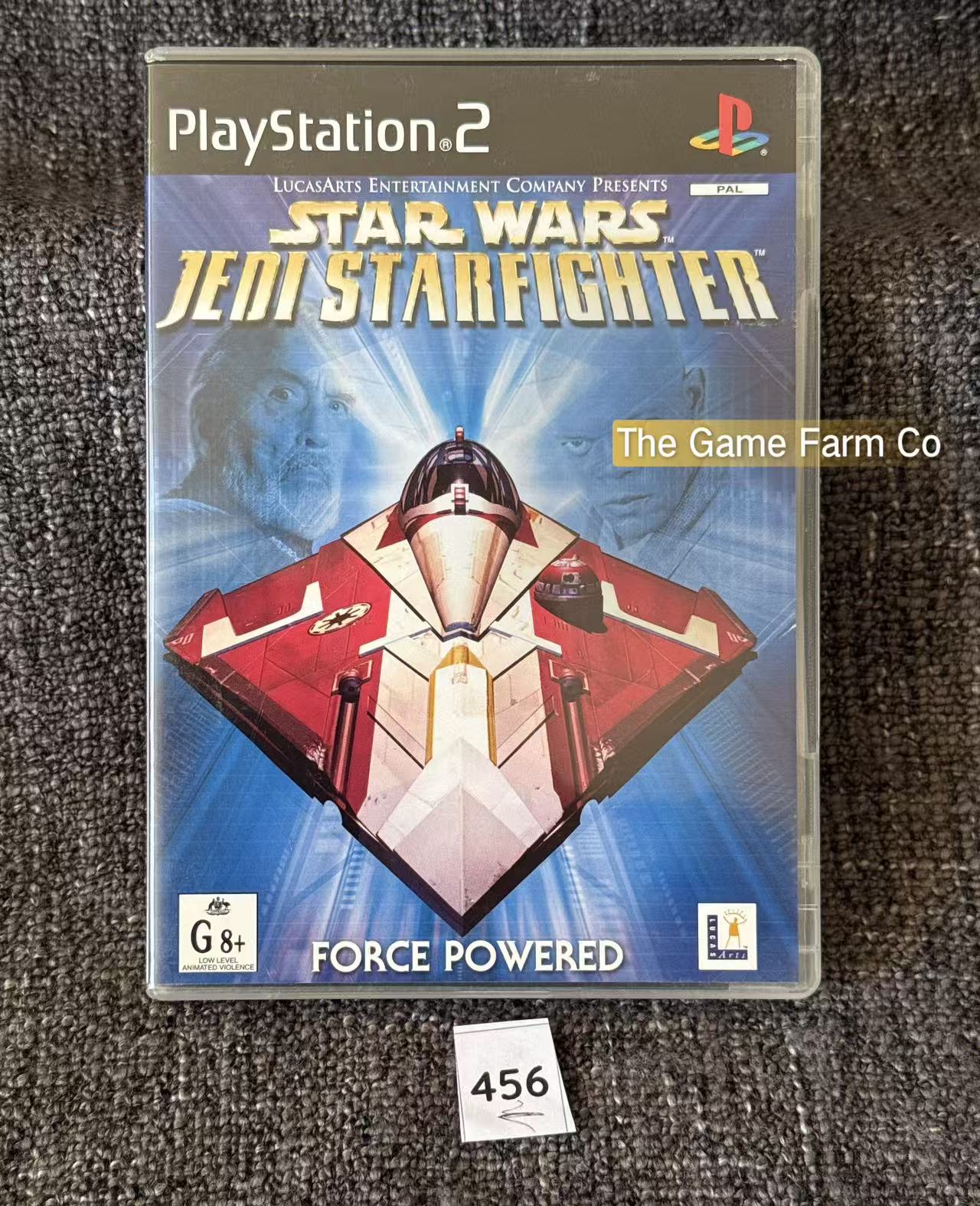 Star Wars: Jedi Starfighter PS2 Physical Game CIB PAL Tested Used