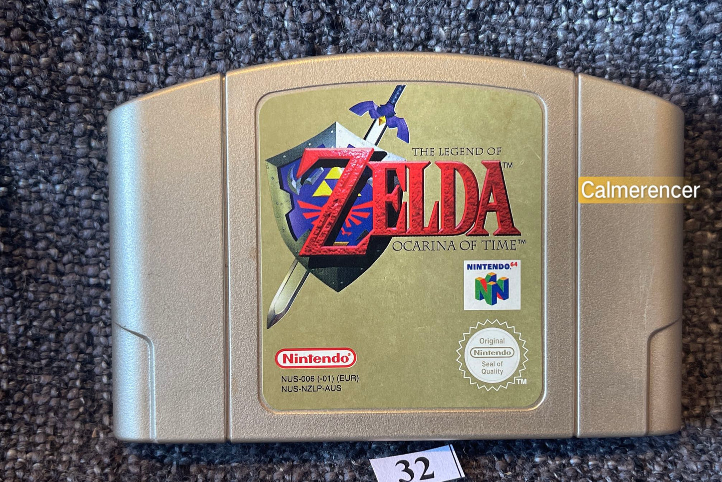 The Legend Of Zelda Ocarina of Time - Nintendo 64 / N64 - Pal Version