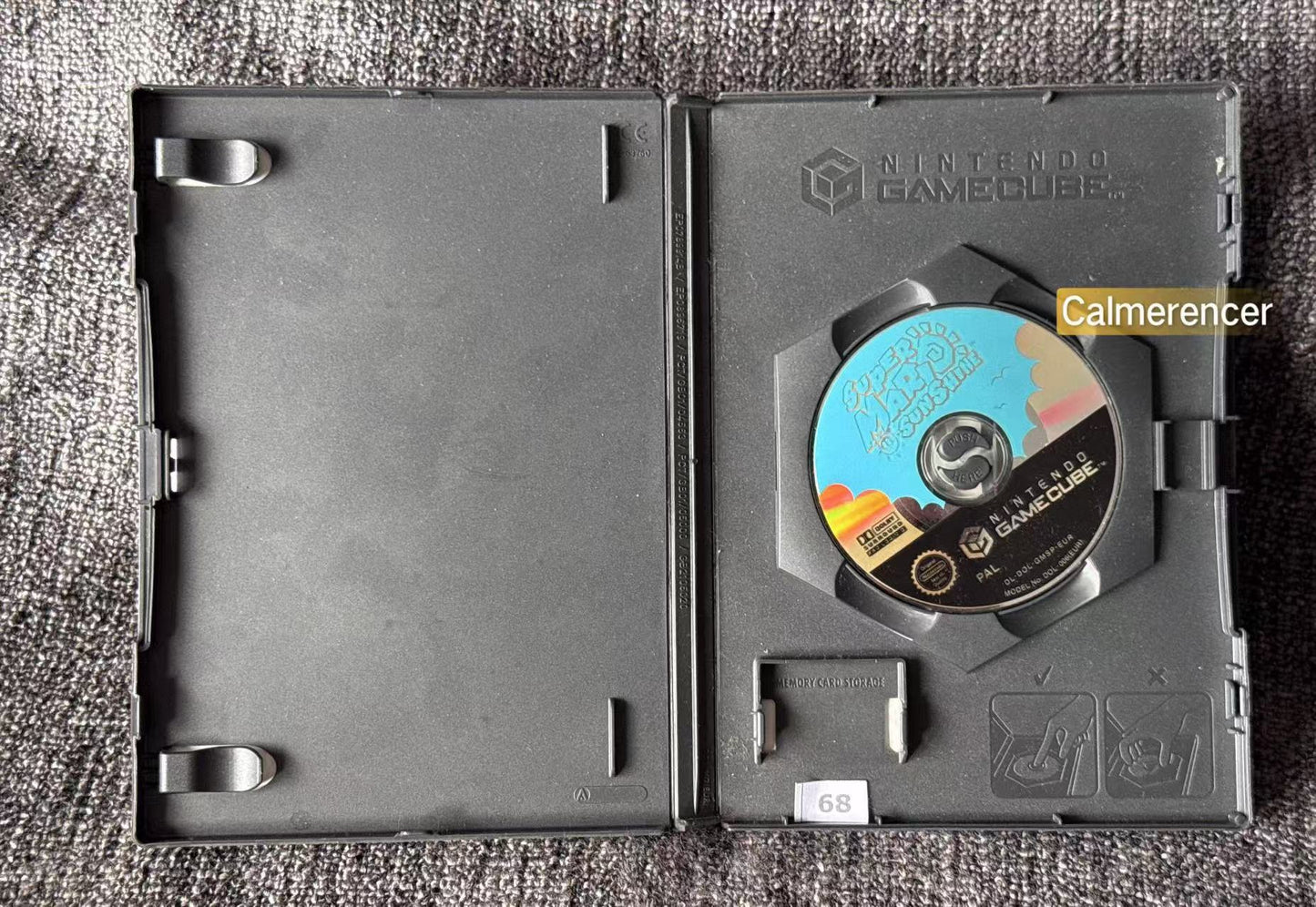 Super Mario Sunshine Game - No manual - Nintendo Gamecube - Pal Version