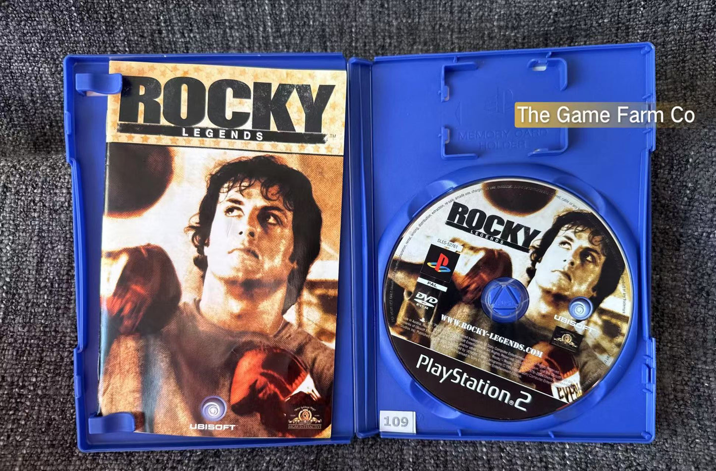 Rocky Legends Game- Sony PlayStation 2 (PS2)