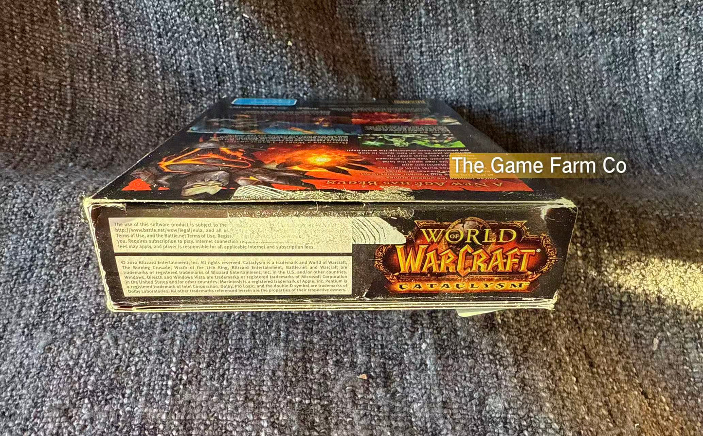 World of Warcraft Cataclysm Expansion Set PC Big Box Complete CIB