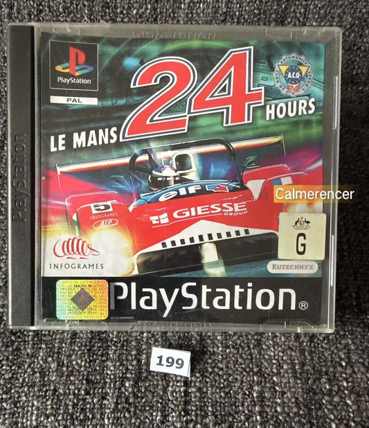 Le Mans 24 Hours - Sony Playstation One (PS1) Game
