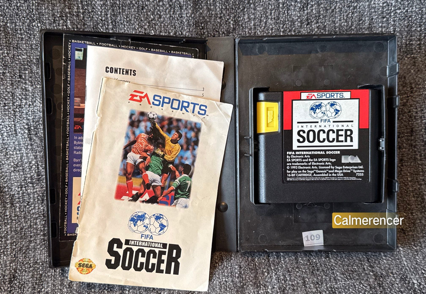 Fifa International Soccer Game - Sega Mega Drive