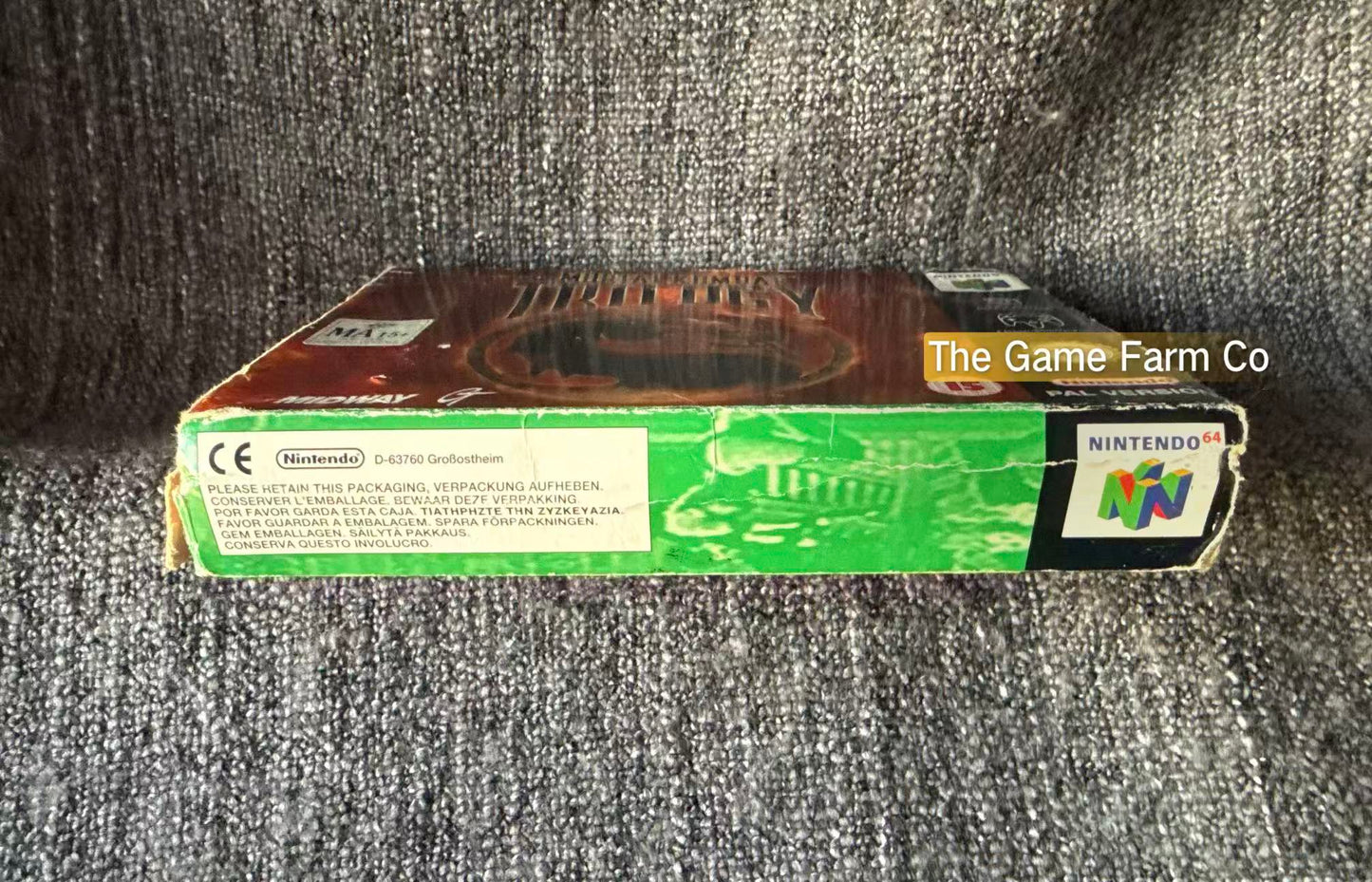 Mortal Kombat Trilogy N64 Physical Game CIB PAL Tested Used Fair Box