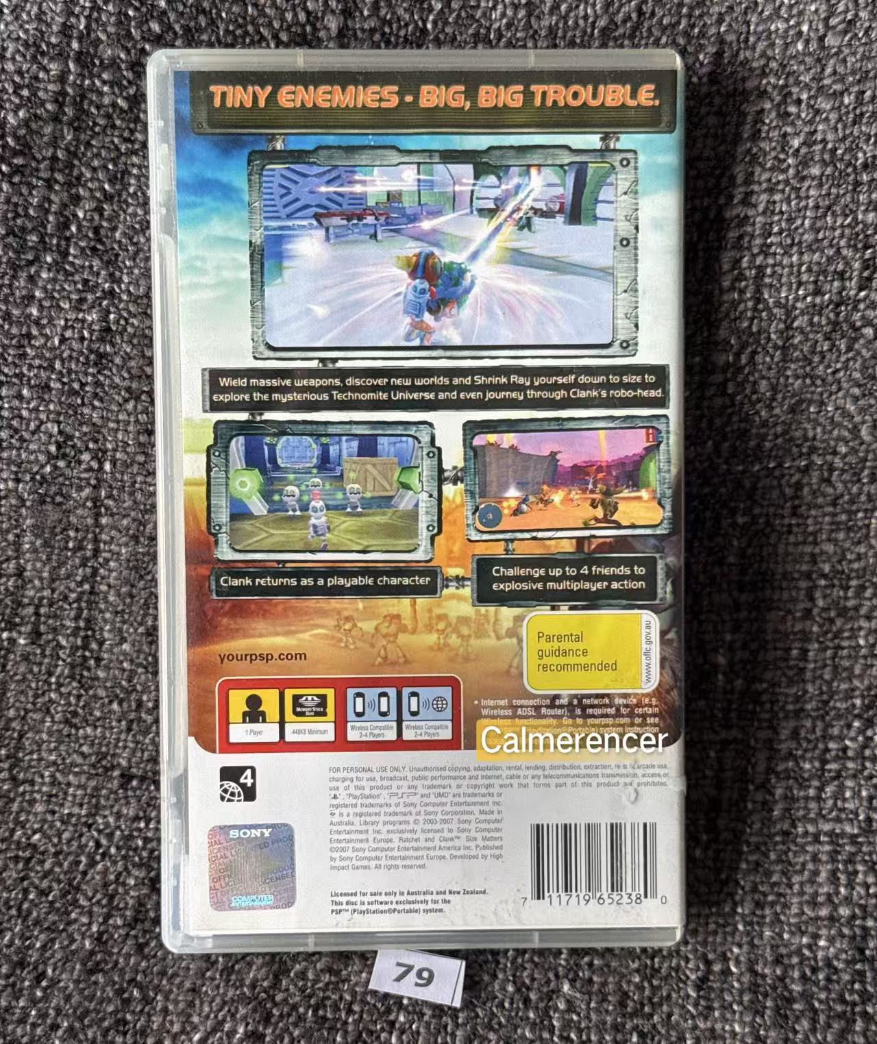 Ratchet And Clank: Size Matters PSP Game - PlayStation Portable