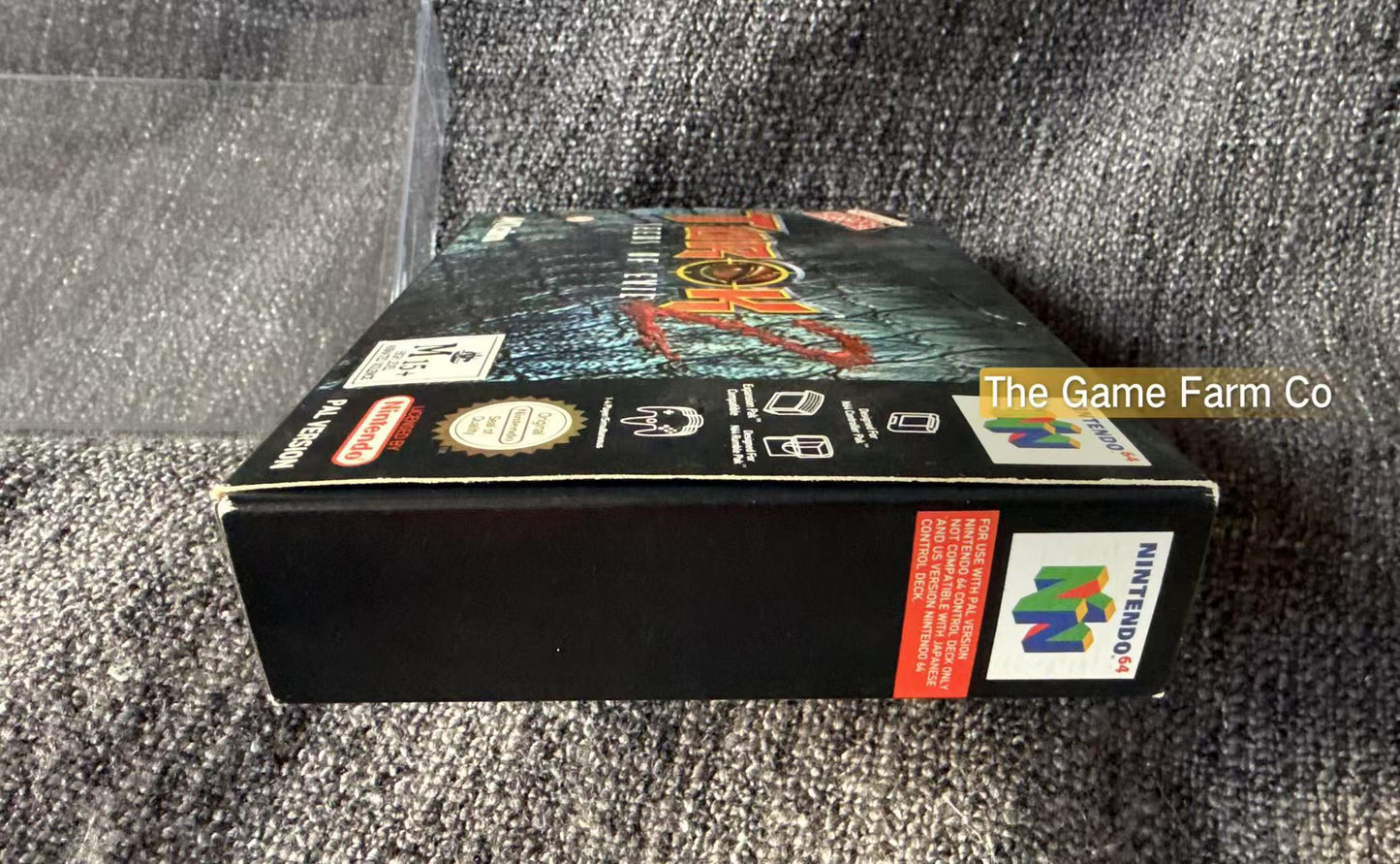 Turok 2 - Seeds of Evil Game Boxed - Nintendo 64 / N64 - Pal Version