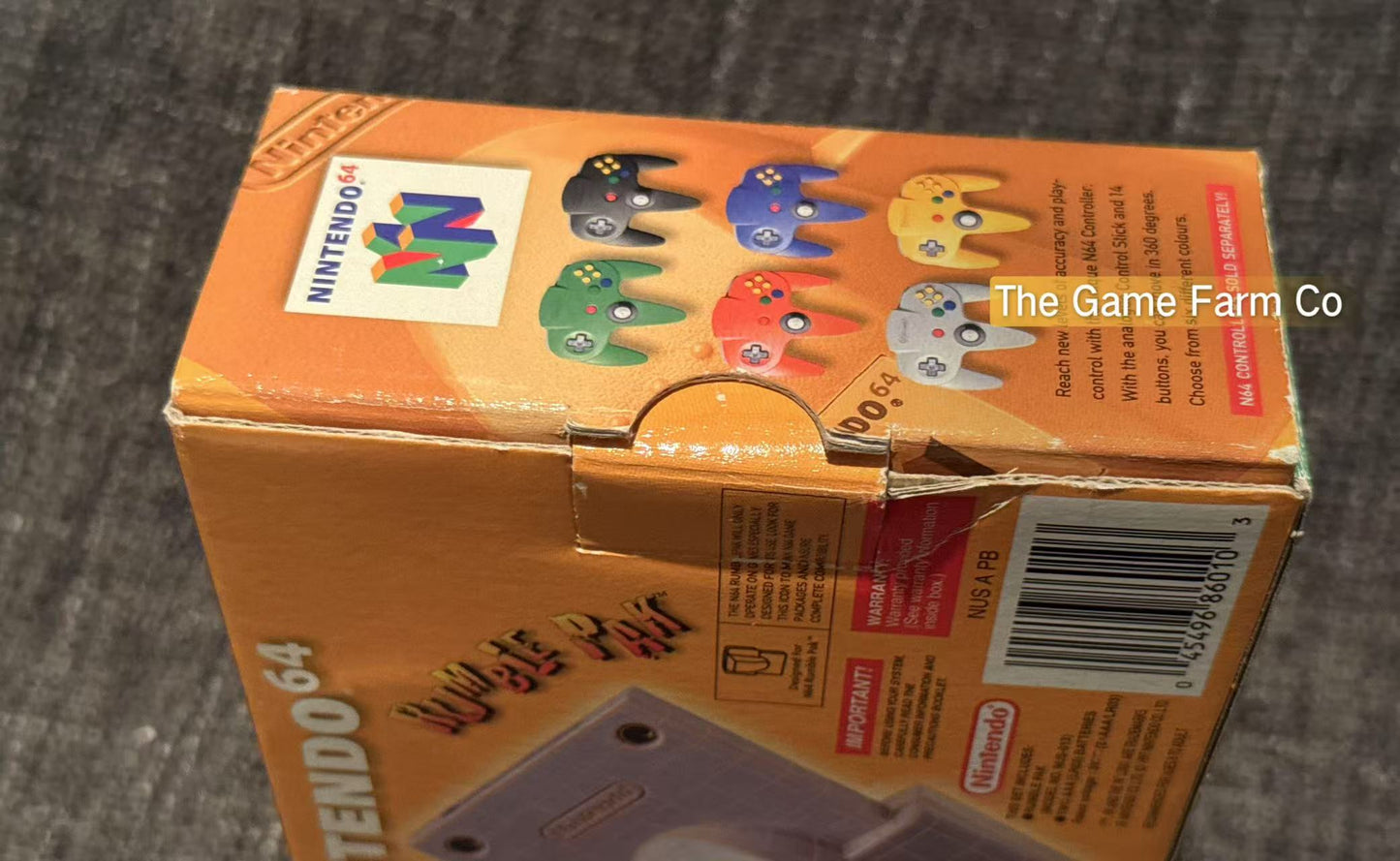 Nintendo 64 (N64) Rumble Pak boxed - Genuine