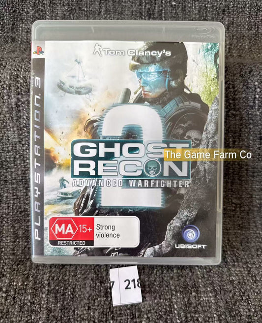 Ghost Recon 2 Advanced Warfighter  Game - PS3 - Sony Playstation 3