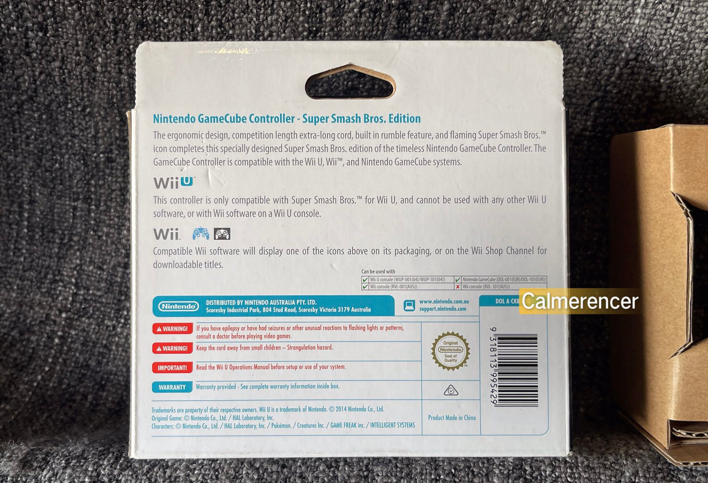 Super Smash Bros. Nintendo GameCube Controller - Genuine wired controller