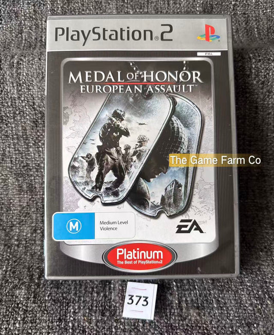 Medal Of Honor European Assault Game In Mint Condition - Sony PlayStation 2 (PS2)