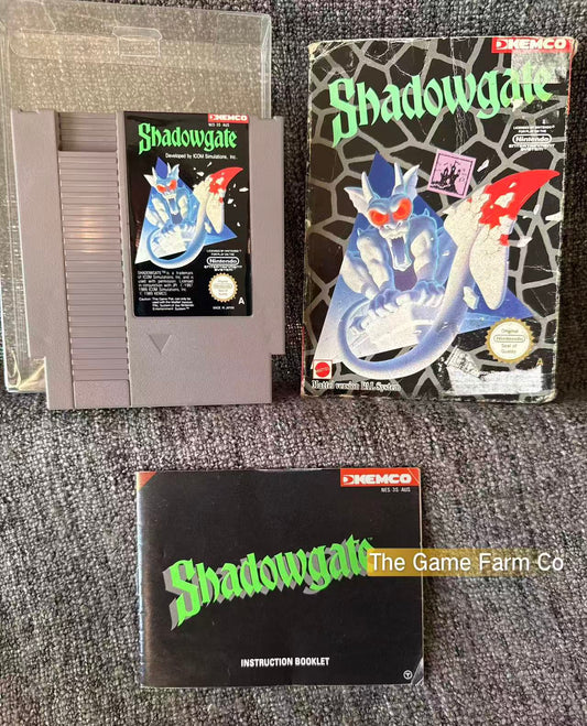 Shadow Gate Boxed Game - Nes - Nintendo / Entertainment System - Pal Version