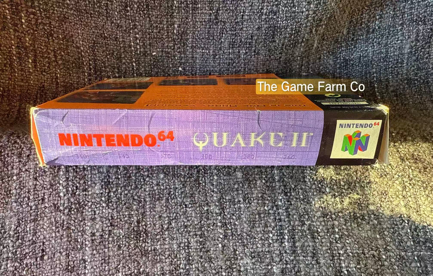 Quake II N64 Physical Game CIB PAL Tested Used Good Condition