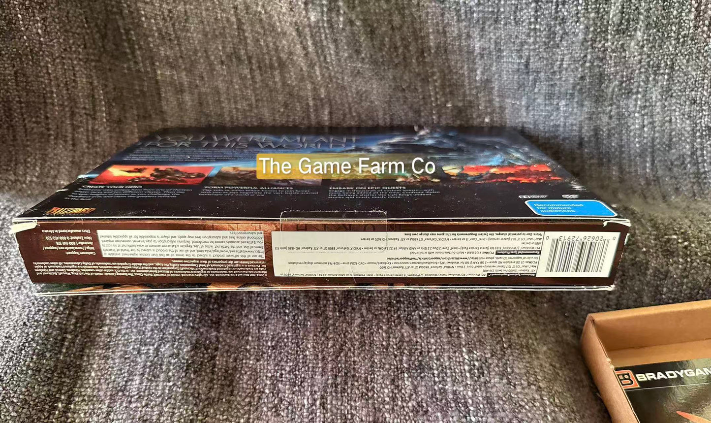 World of Warcraft Big Box PC Game – Original Vintage Edition