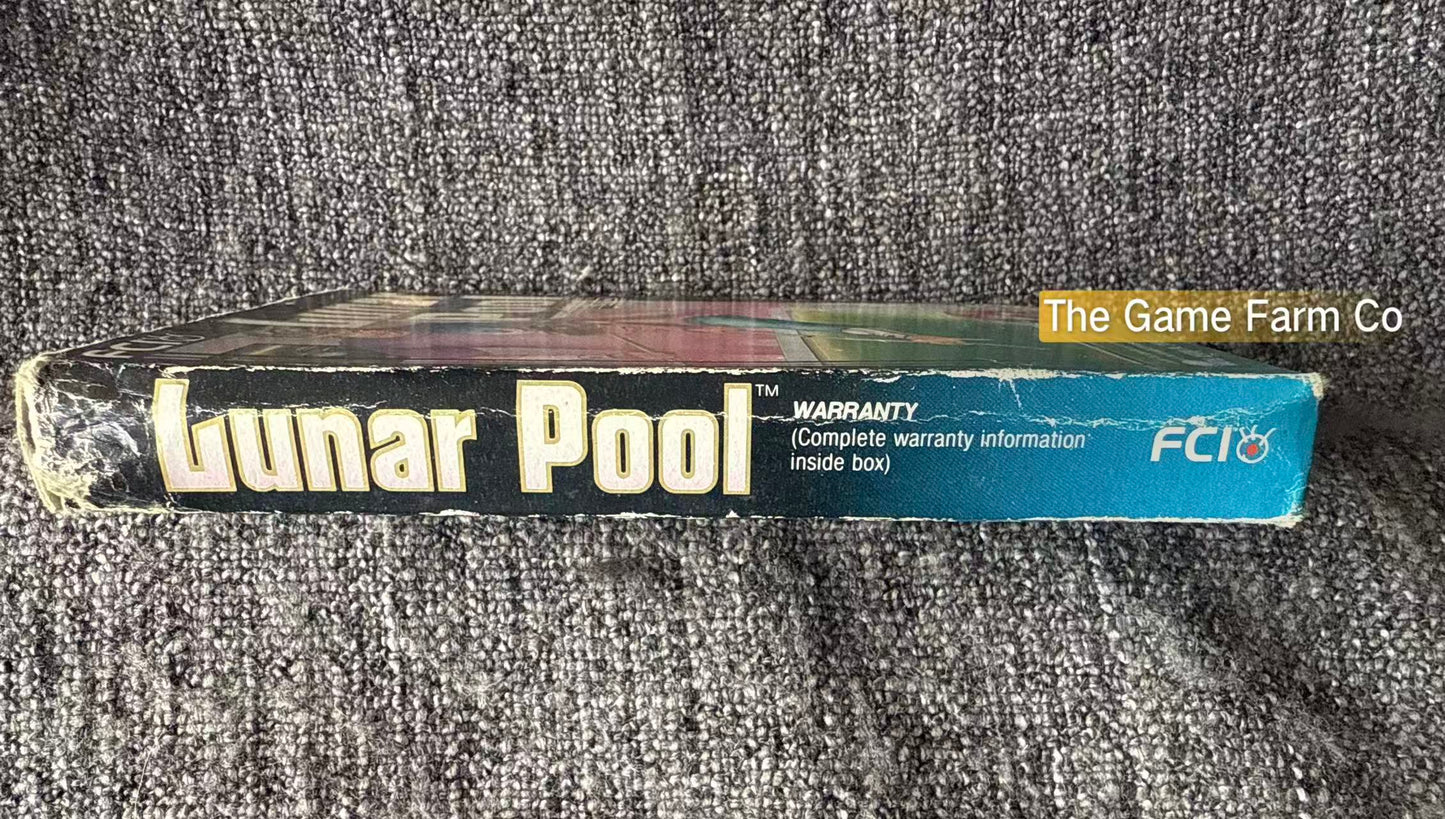 Lunar Pool Boxed Game - Nes - Nintendo / Entertainment System - Pal Version