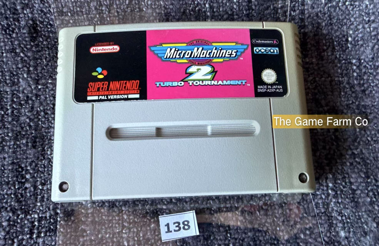 Micro Machines 2 - Super Nintendo (Snes) Game