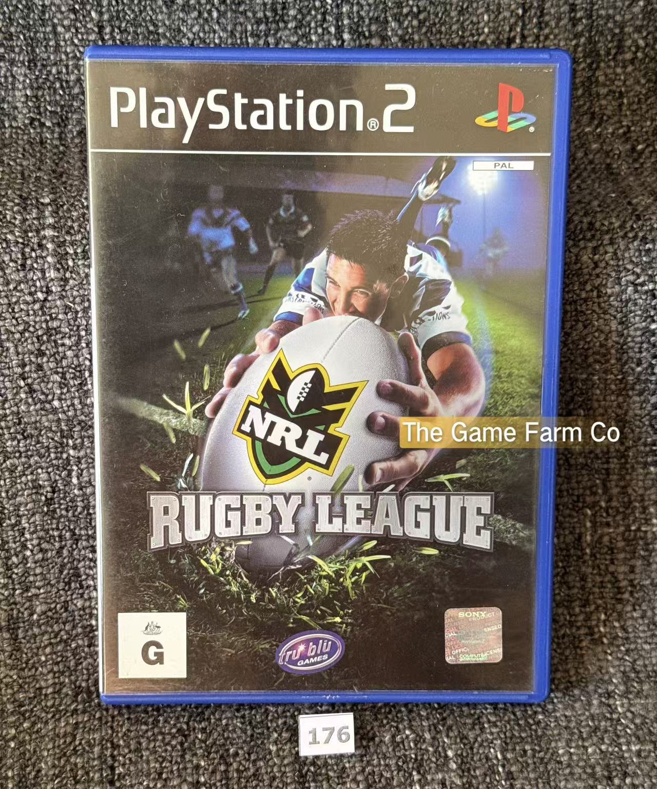 NRL Rugby League PS2 Physical Game CIB PAL Tested Used