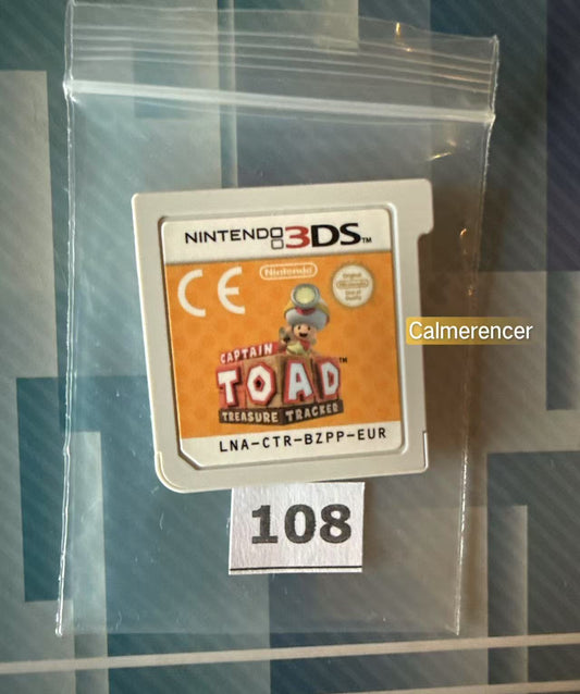 Captain Toad: Treasure Tracker  Game - No case Nintendo 3DS