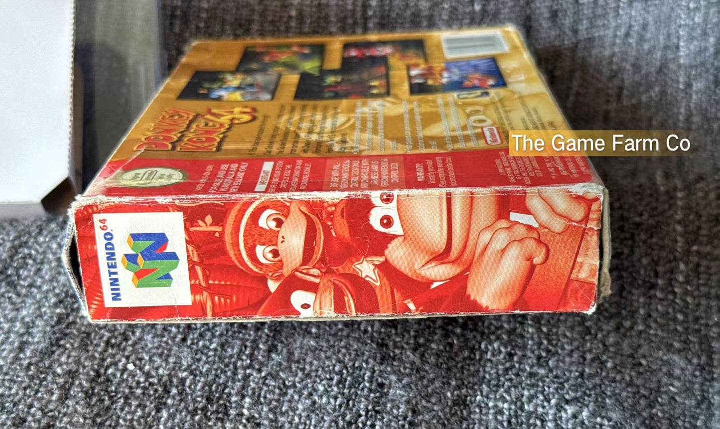 Donkey Kong 64 Game Boxed - Nintendo 64 / N64 - Pal Version