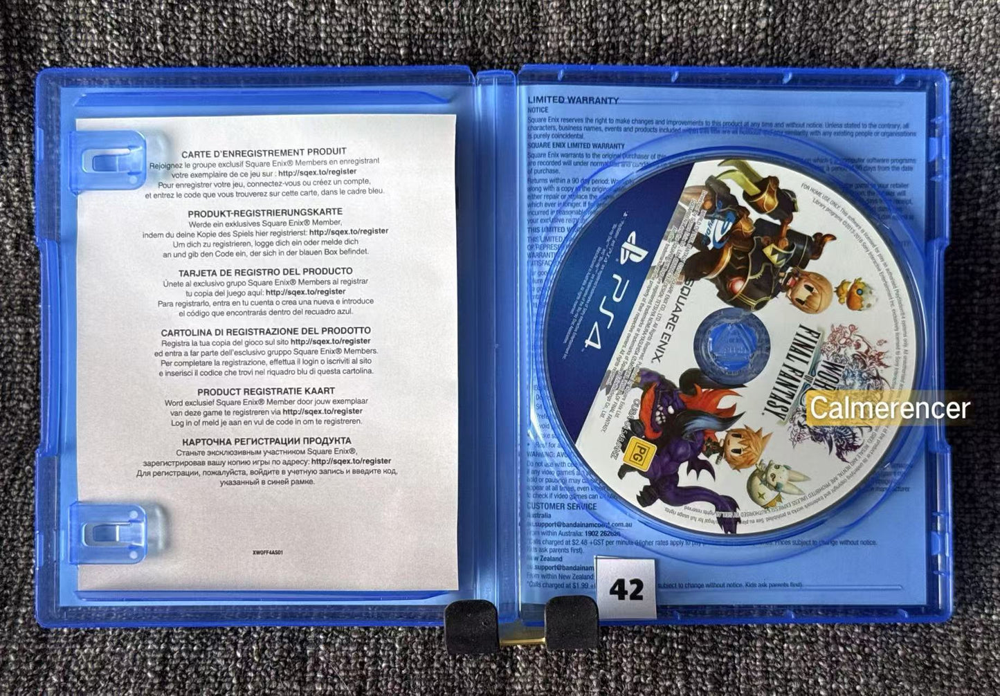 World Of Final Fantasy Sony Playstation 4 (PS4) Game