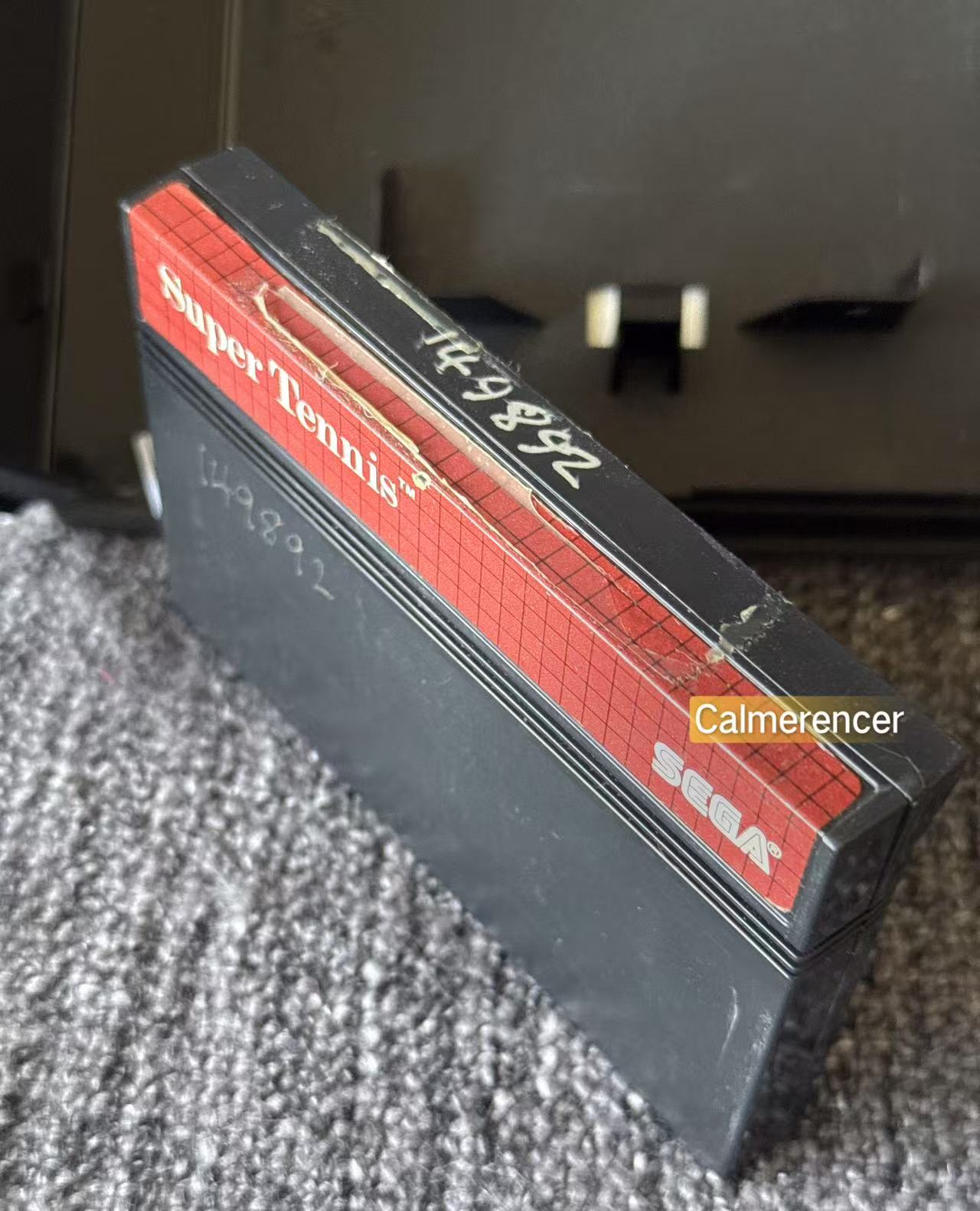 Super Tennis Game Missing Manual - Sega Master System