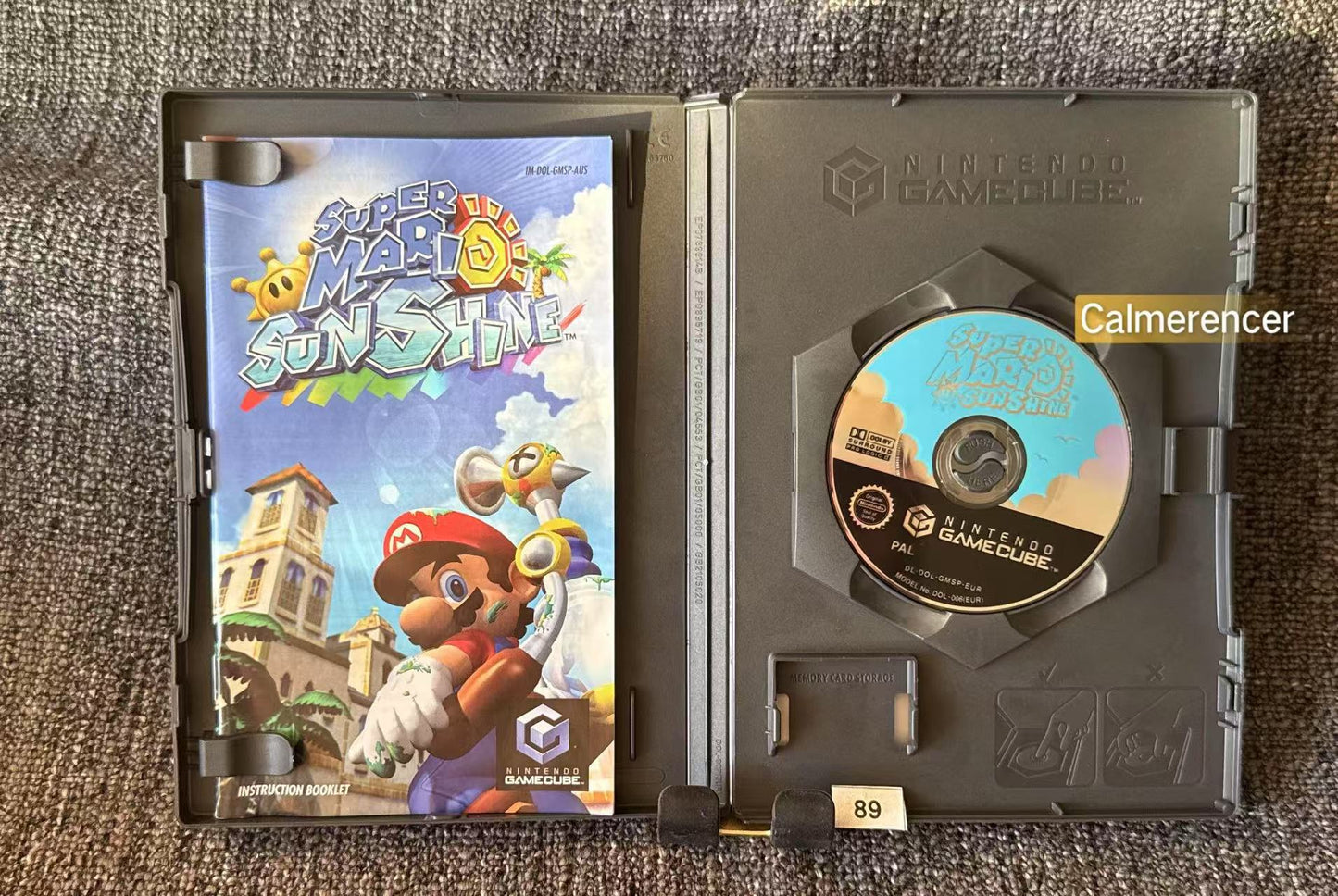 Super Mario Sunshine Game - Nintendo Gamecube - Pal Version