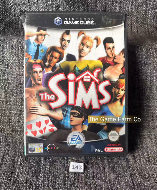 The Sims (Nintendo GameCube) Complete CIB Manual - PAL Version Tested