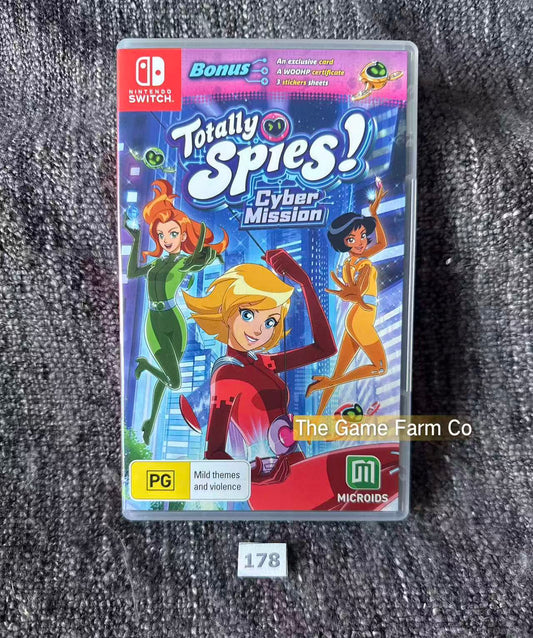 Totally Spies! Cyber Mission (Nintendo Switch) Brand New Physical Cartridge PAL