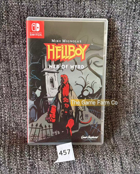 Mike Mignola's Hellboy: Web of Wyrd Nintendo Switch Physical Game Tested Used