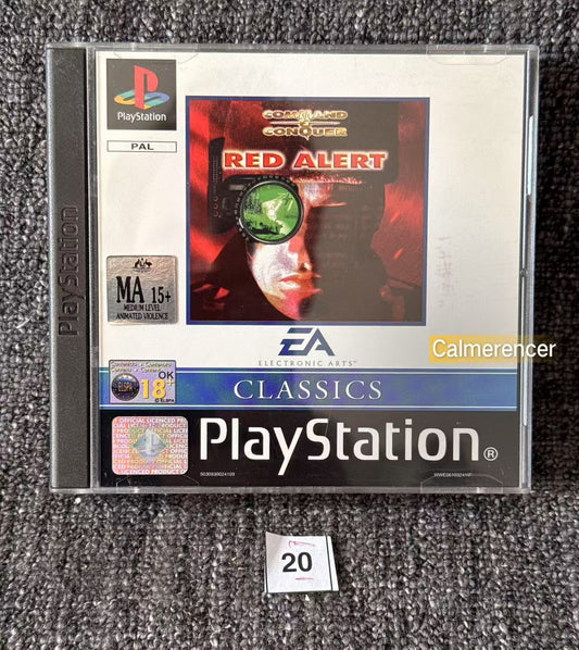 Red Alert In Mint like condition - Sony Playstation One (PS1) Game