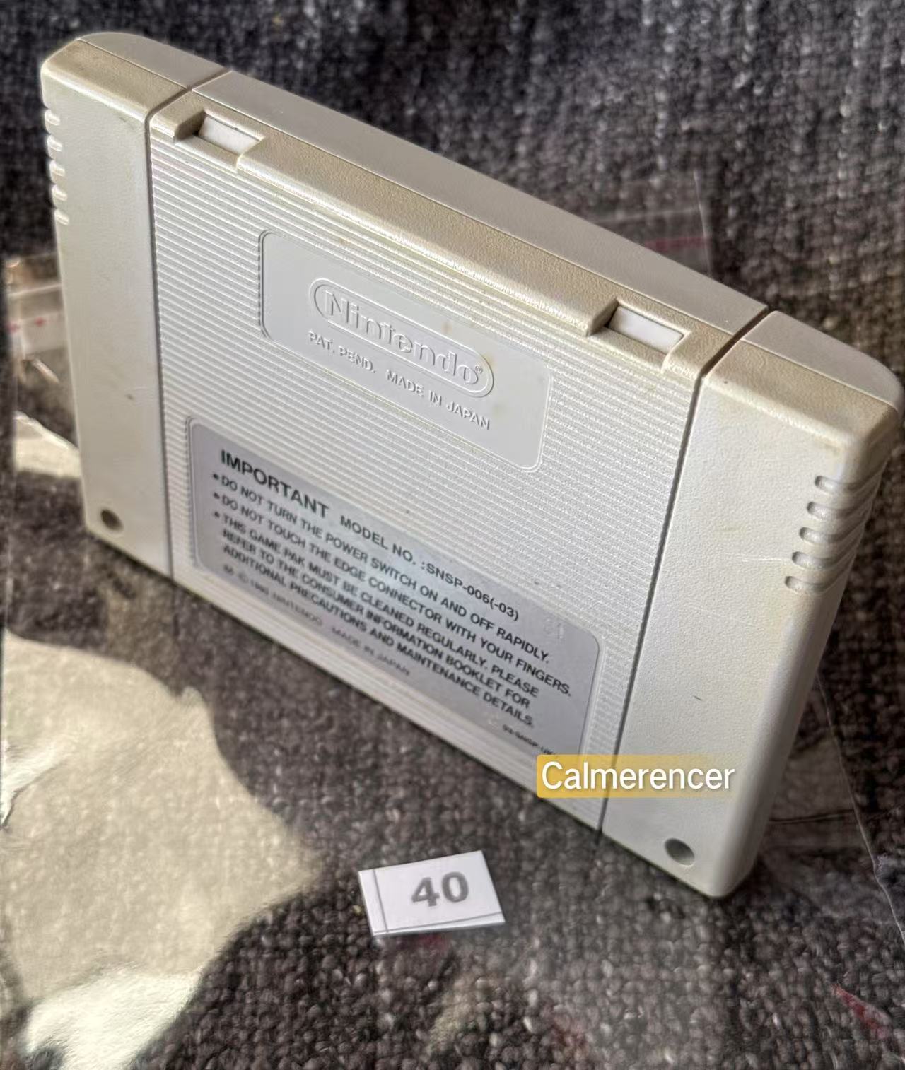 Stunt Race - Super Nintendo (Snes) Game