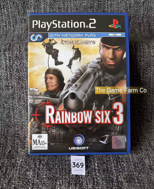 Rainbow Six 3 Game In Mint Condition - Sony PlayStation 2 (PS2)