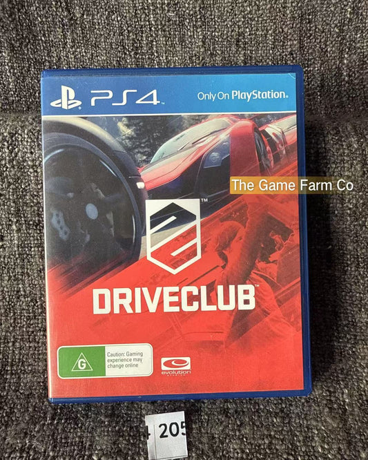 Drive Club Sony Playstation 4 (PS4) Game