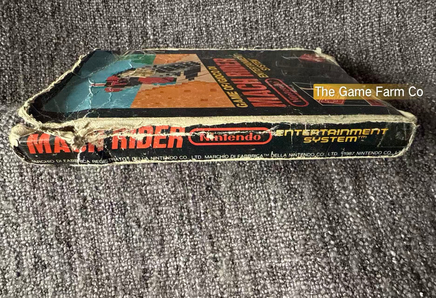 Mach Rider Boxed Game - Nes - Nintendo / Entertainment System - Pal Version