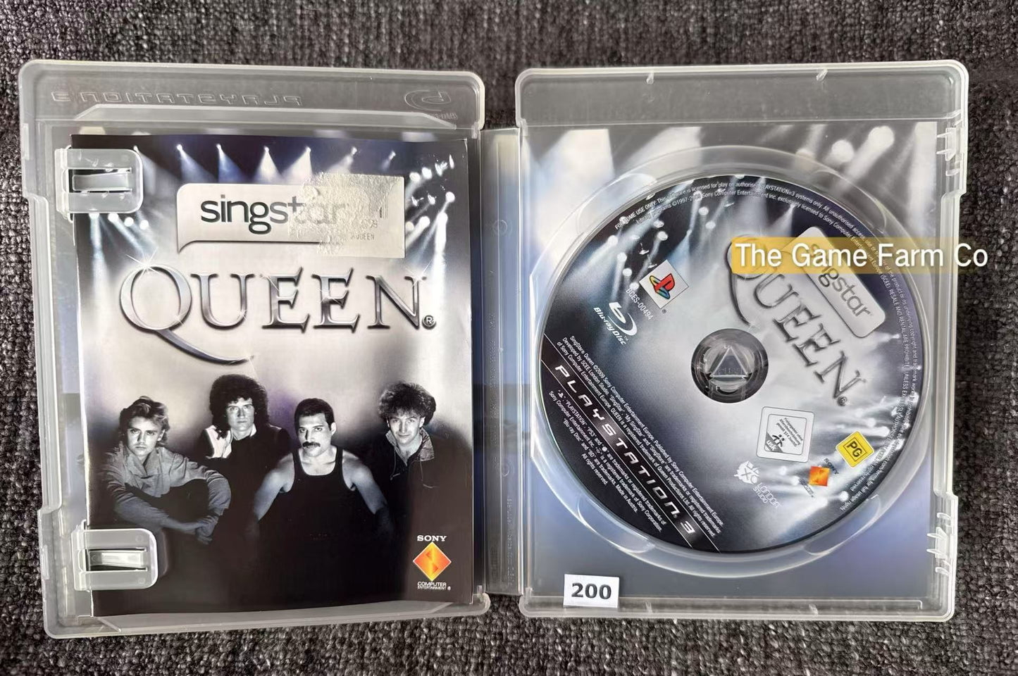 SingStar Queen  Game - PS3 - Sony Playstation 3