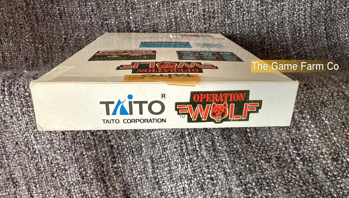 Operation Wolf Boxed Game - Nes - Nintendo / Entertainment System - Pal Version