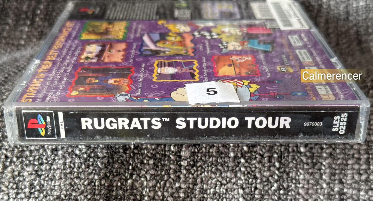 Rugrats Studio Tour - Sony Playstation One (PS1) Game