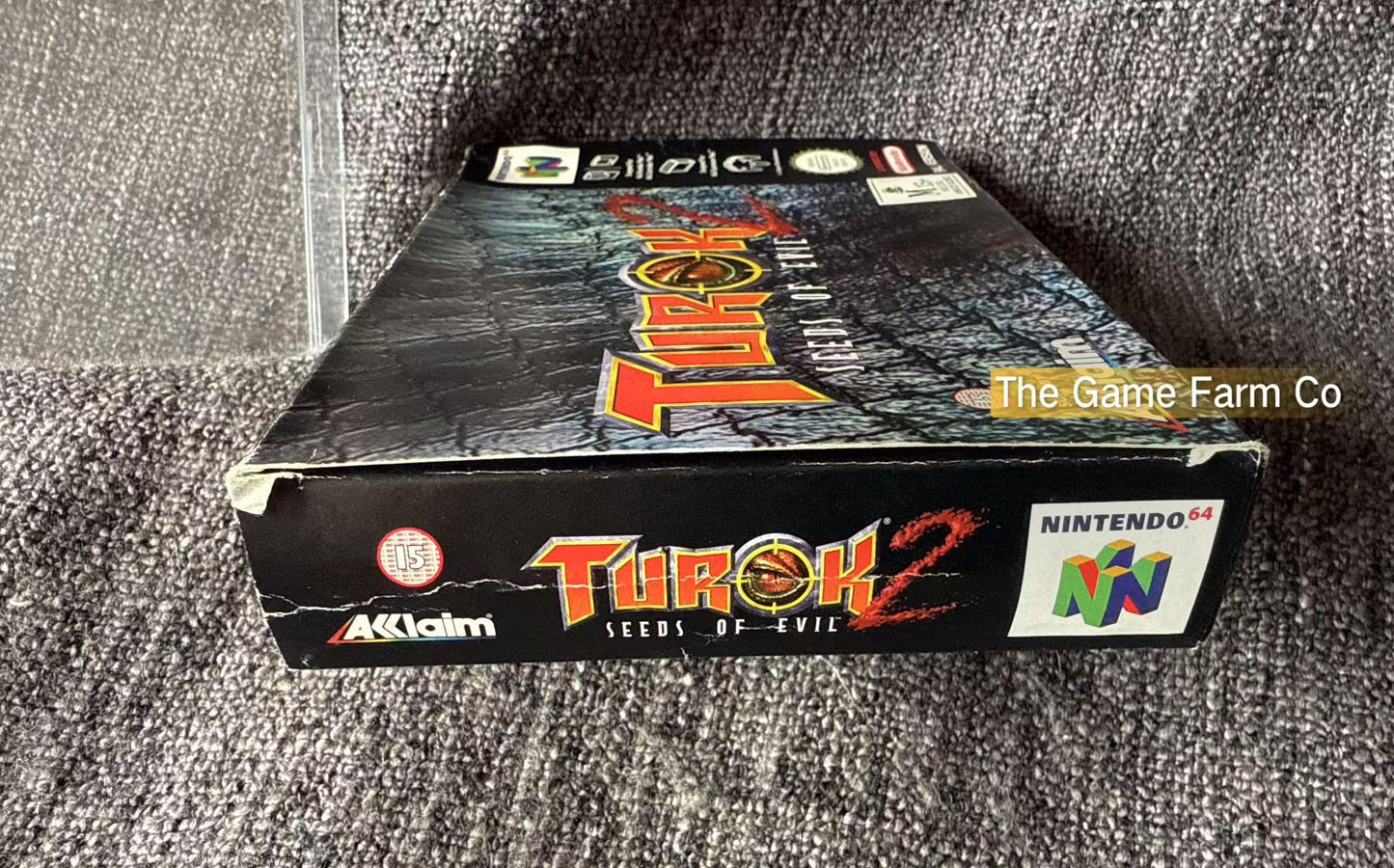 Turok 2 - Seeds of Evil Game Boxed - Nintendo 64 / N64 - Pal Version