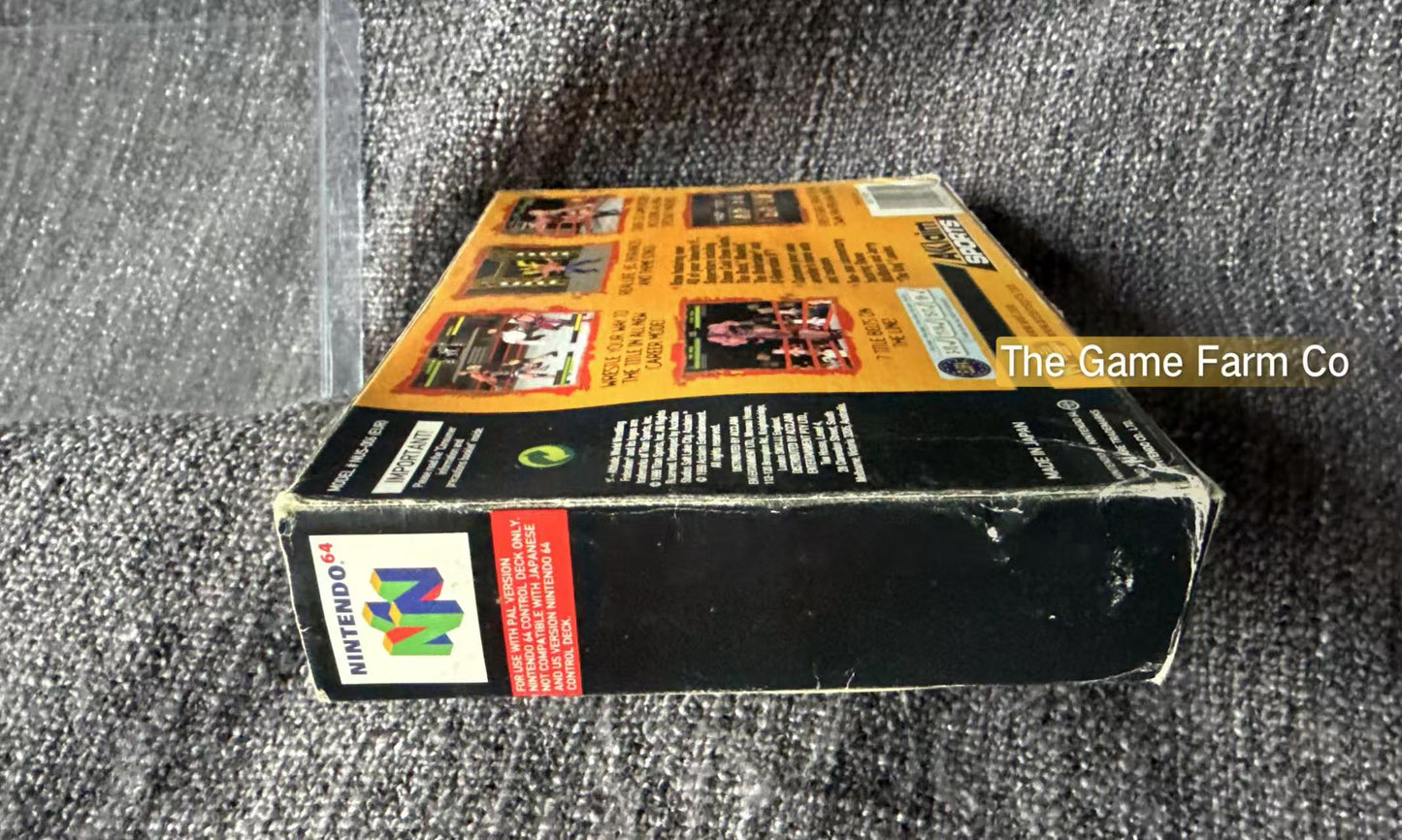 WWF Attitude Game Boxed - Nintendo 64 / N64 - Pal Version
