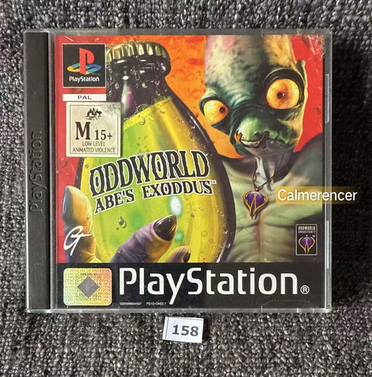 Oddworld Abe’s Exoddus - Sony Playstation One (PS1) Game