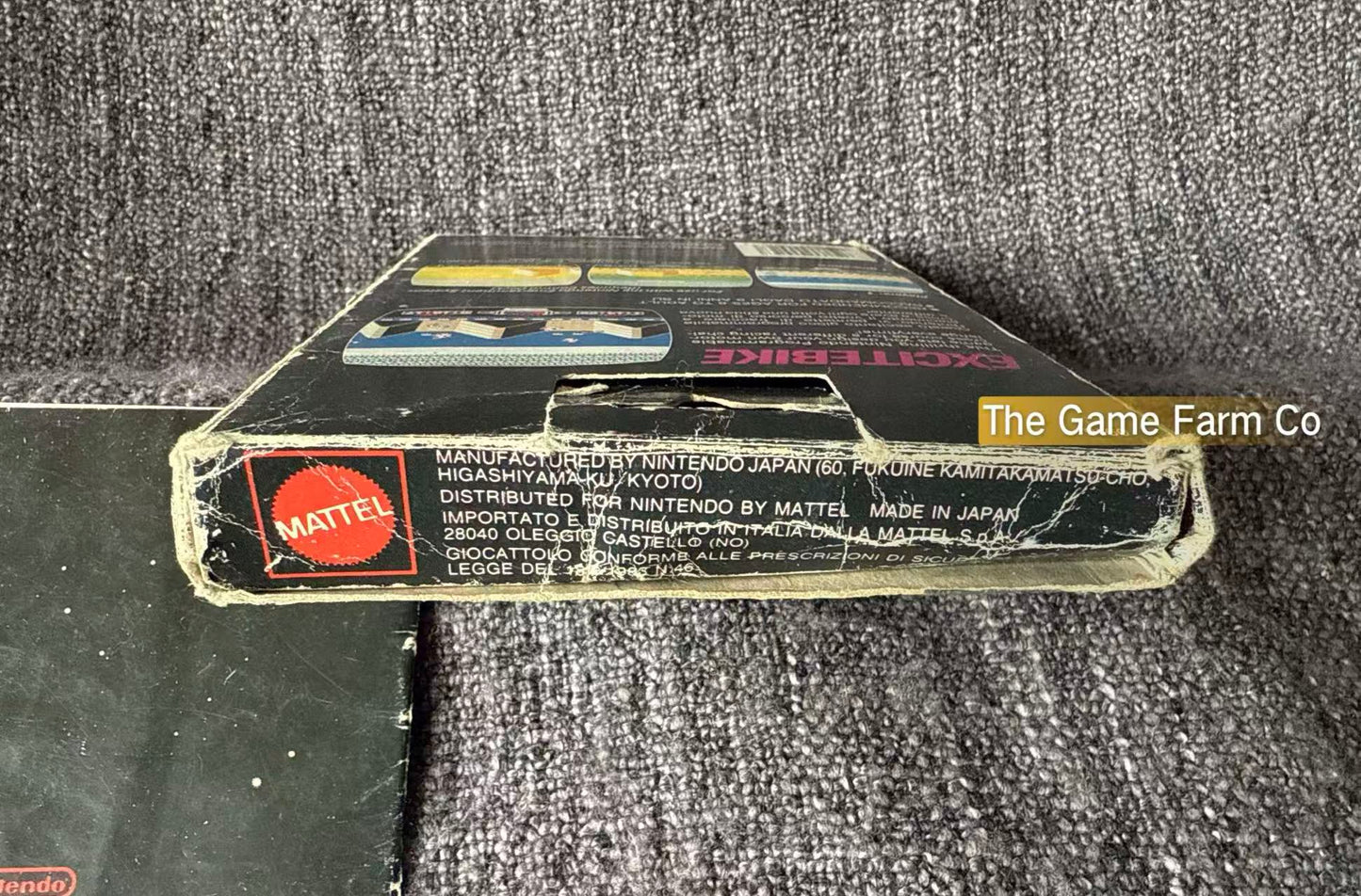 Excite Bike Boxed Game - Nes - Nintendo / Entertainment System - Pal Version