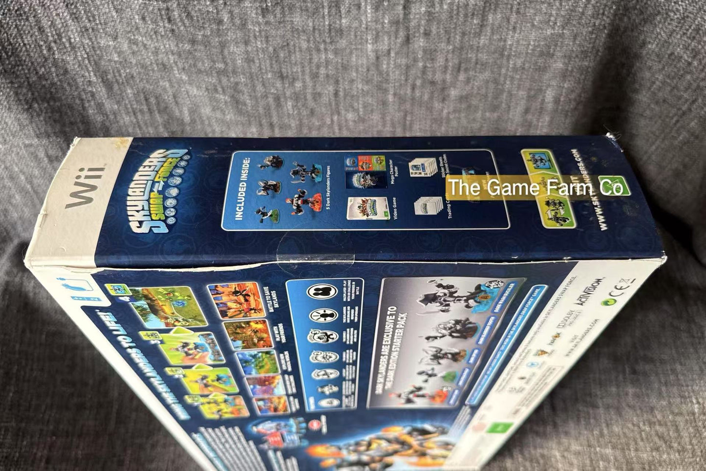 Skylanders Swap Force Dark Edition Starter Pack - missing items boxed  Nintendo Wii game