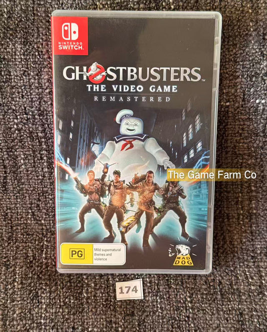 Ghostbusters: The Video Game Remastered Nintendo Switch Complete PAL Tested Used