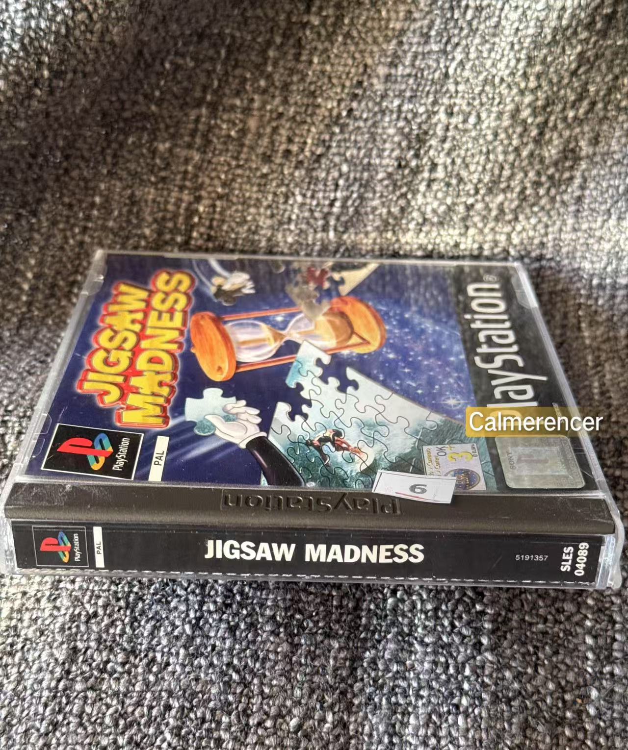 Jigsaw Madness - Sony Playstation One (PS1) Game