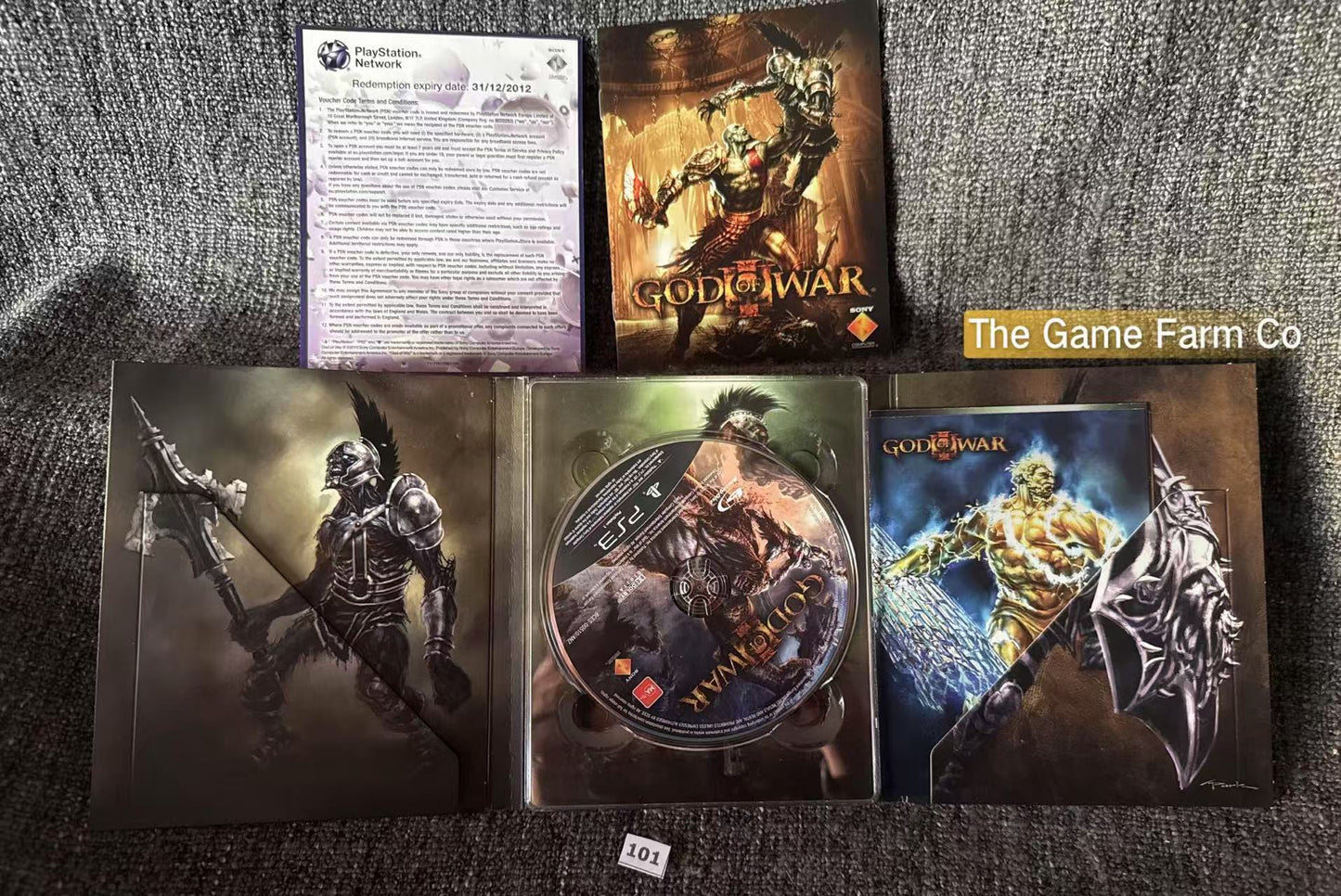 God Of Collectors Edition Game - PS3 - Sony Playstation 3