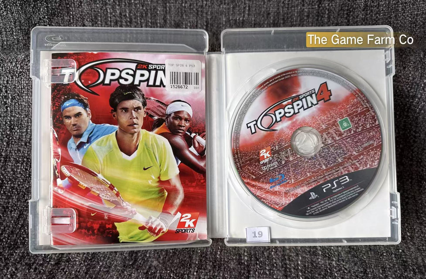 2k Sports Topsin 4 Game - PS3 - Sony Playstation 3