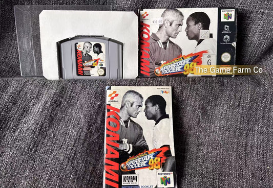 International Superstar Soccer 64 Game Boxed - Nintendo 64 / N64 - Pal Version