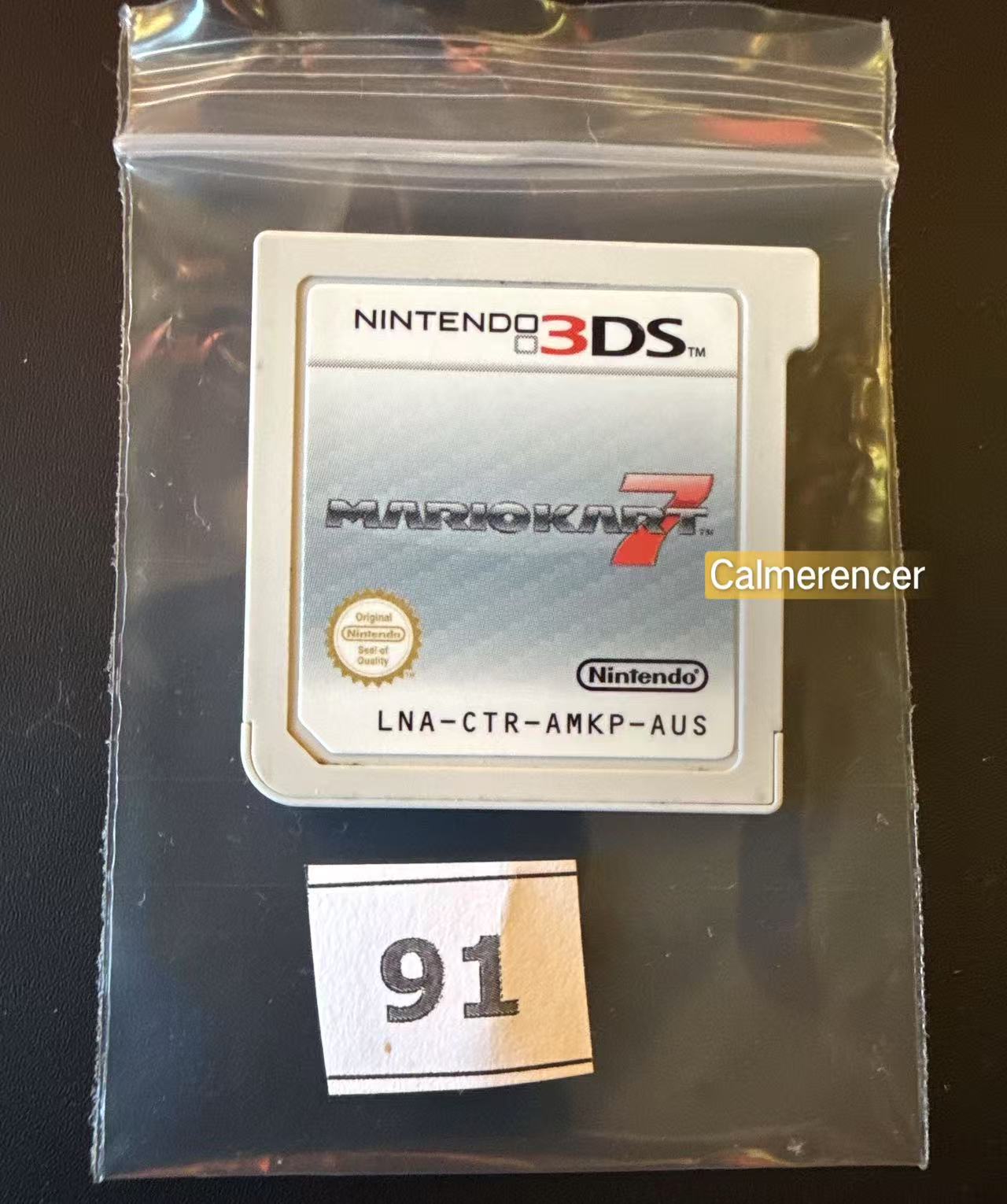 Mario Kart 7 Game - No case Nintendo 3DS