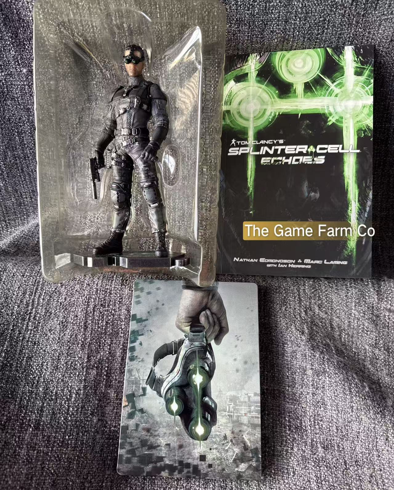 Tom Clancy's Splinter Cell Blacklist Sam FIsher Desert Suit Statue / Figure The 5th Freedom edition- Xbox 360 Game