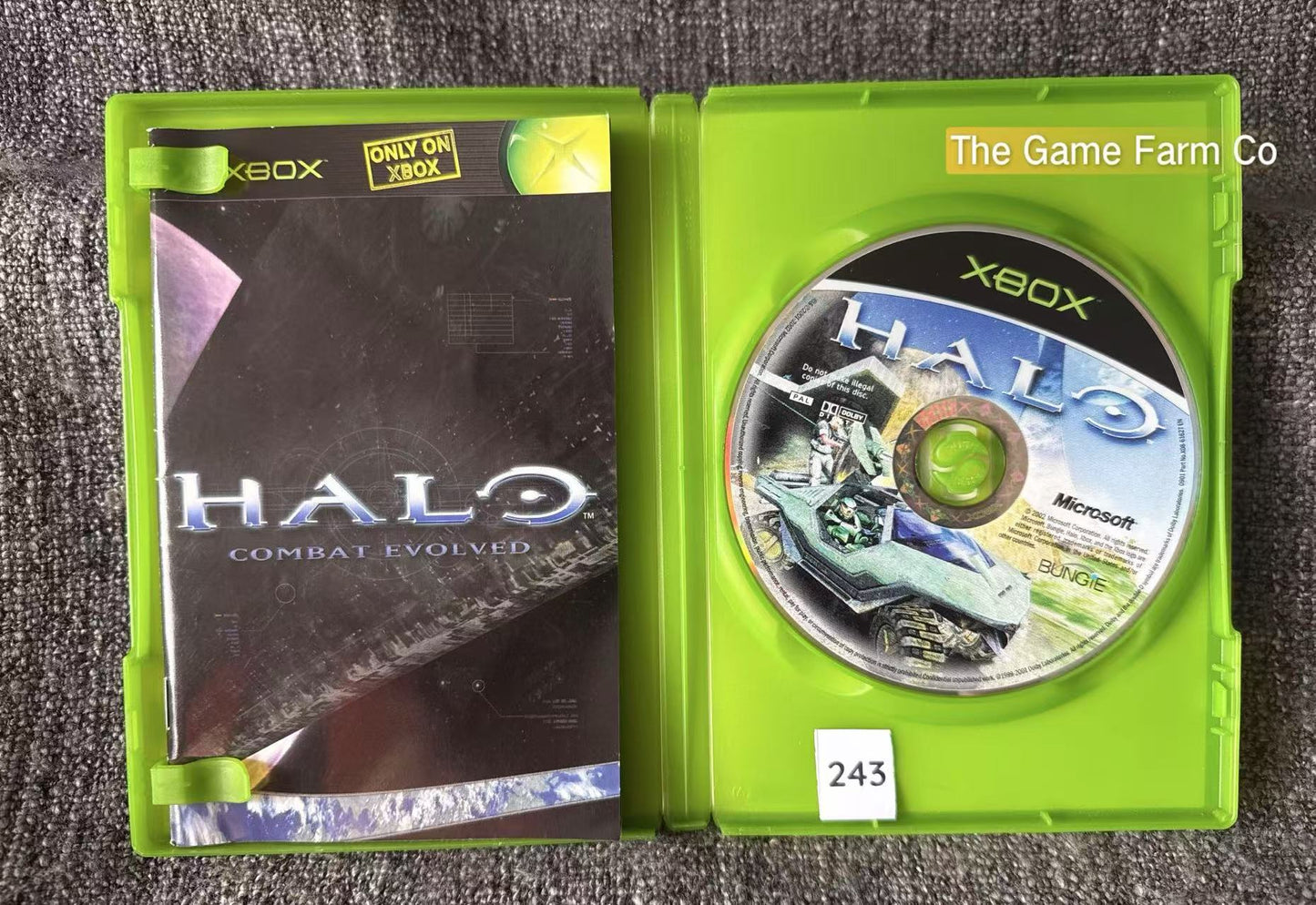 Halo Combat Evolved Game  Microsoft Xbox Original